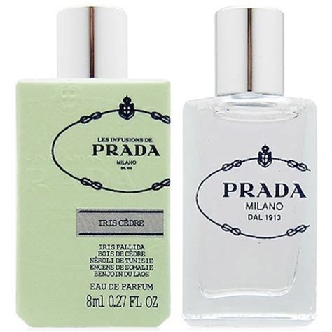 prada milano iris cedre